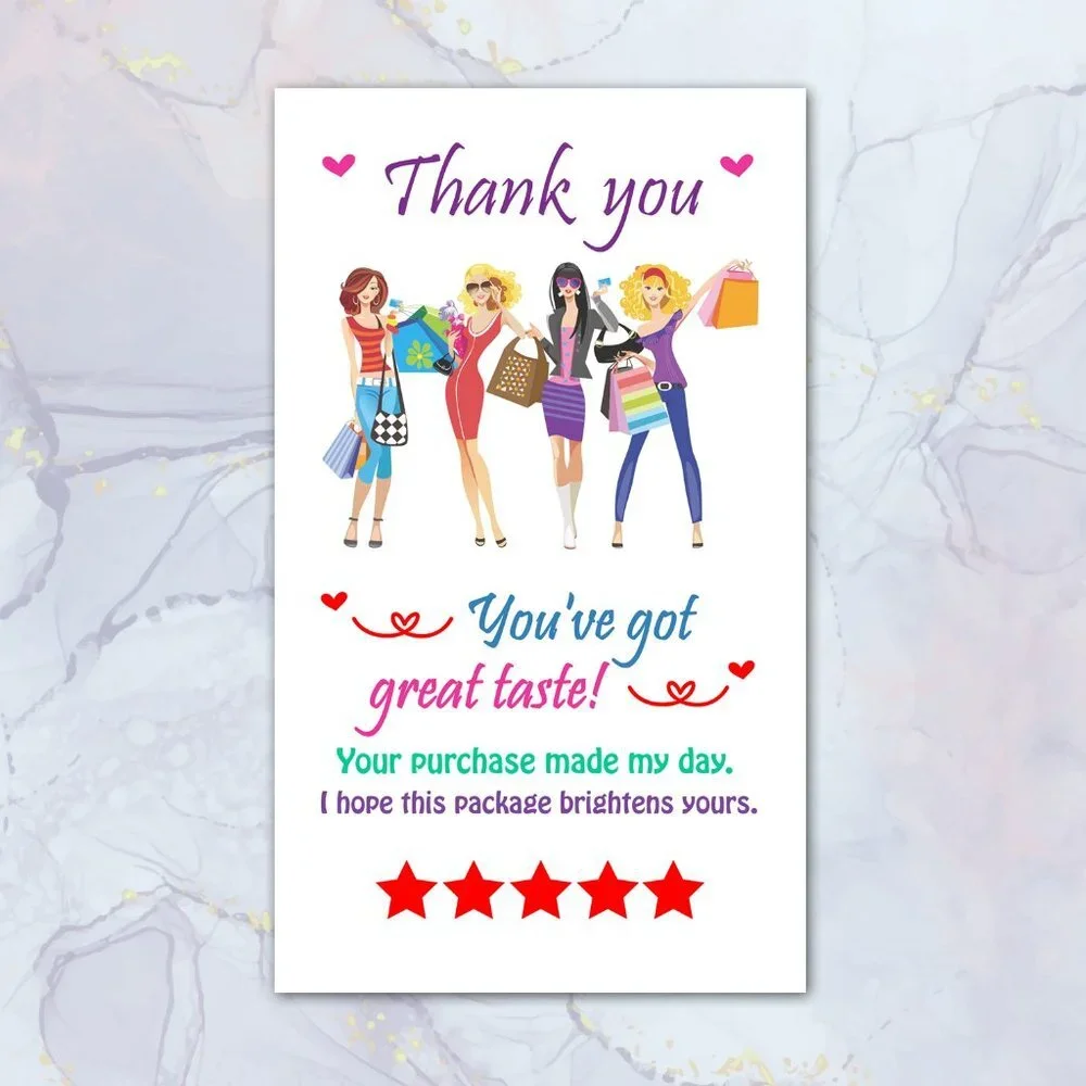 50 Thank You Cards